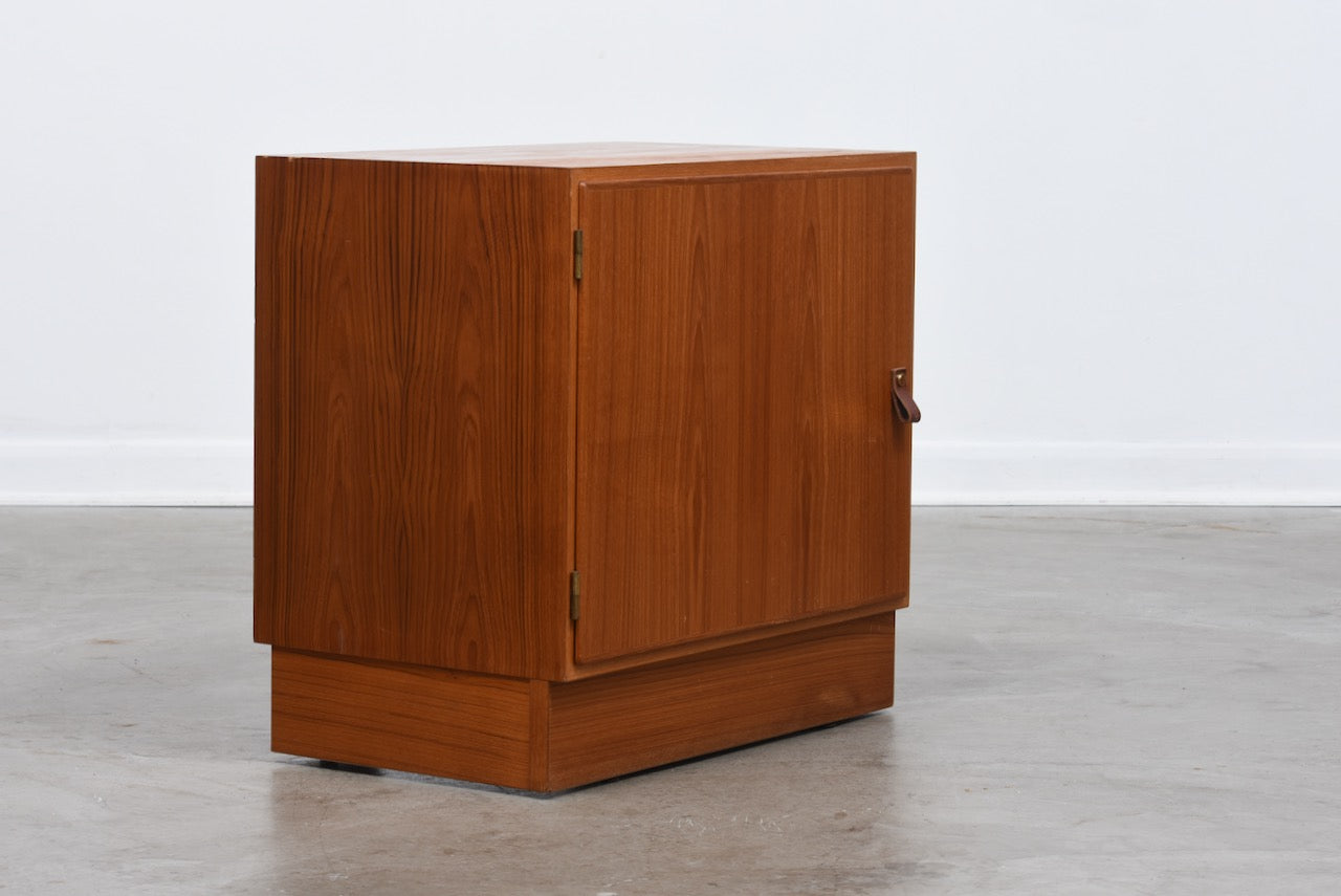 Low teak cabinet by Hundevad