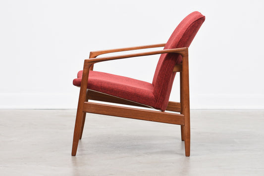 1960s Danish teak lounger