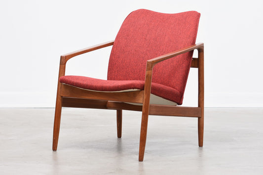 1960s Danish teak lounger