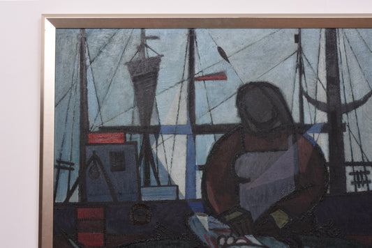 Large oil painting by Carlo Rosberg