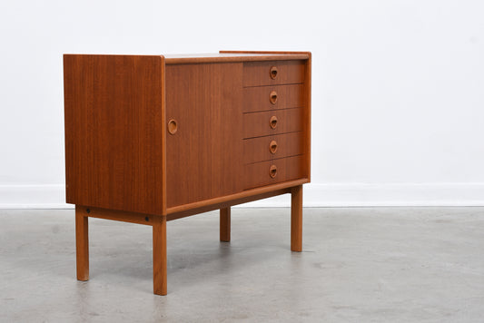 Short teak sideboard