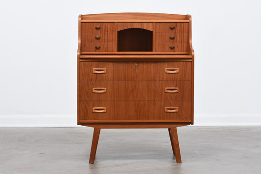 1960s teak bureau