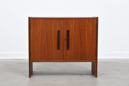 1970s low teak cabinet