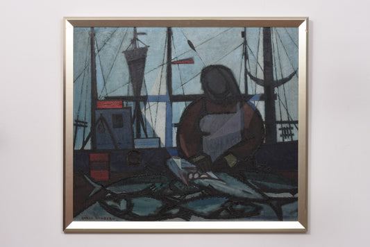 Large oil painting by Carlo Rosberg