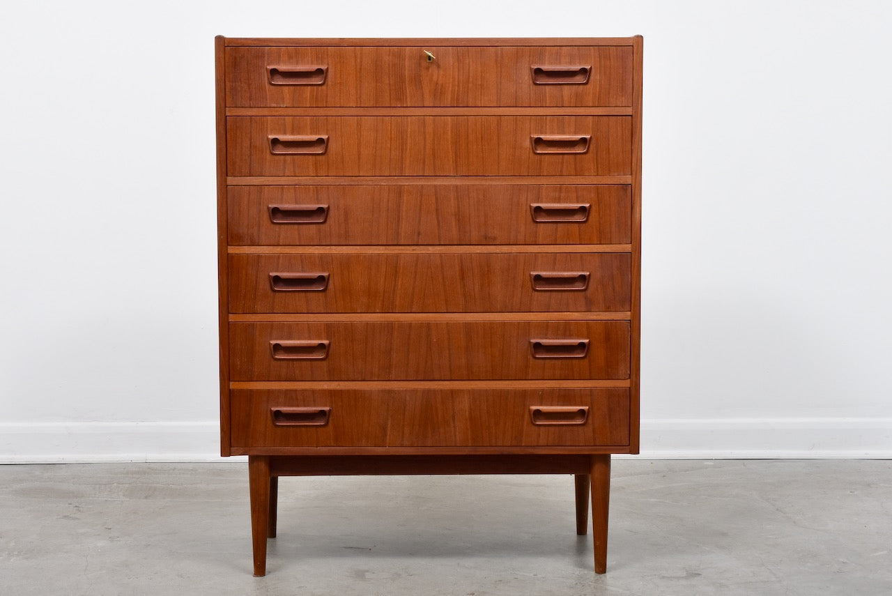 1960s Danish chest of drawers