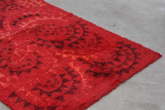 Vintage Danish wool rug