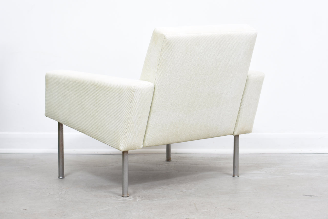 New upholstery included: 1960s loungers on steel legs for Illums Bolighus