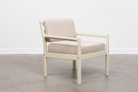 Newly upholstered: 1970s lounger by Karin Mobring