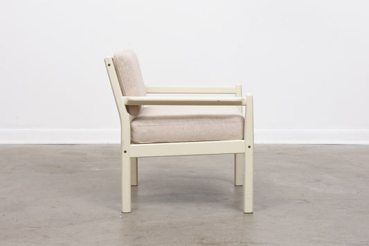 Newly upholstered: 1970s lounger by Karin Mobring