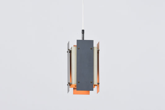 1960s metal ceiling pendant