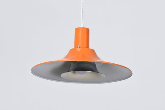 Two available: 1960s multi-tiered ceiling lamp