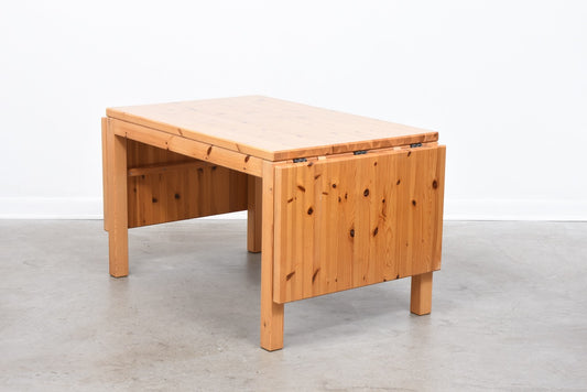 1970s extending pine dining table