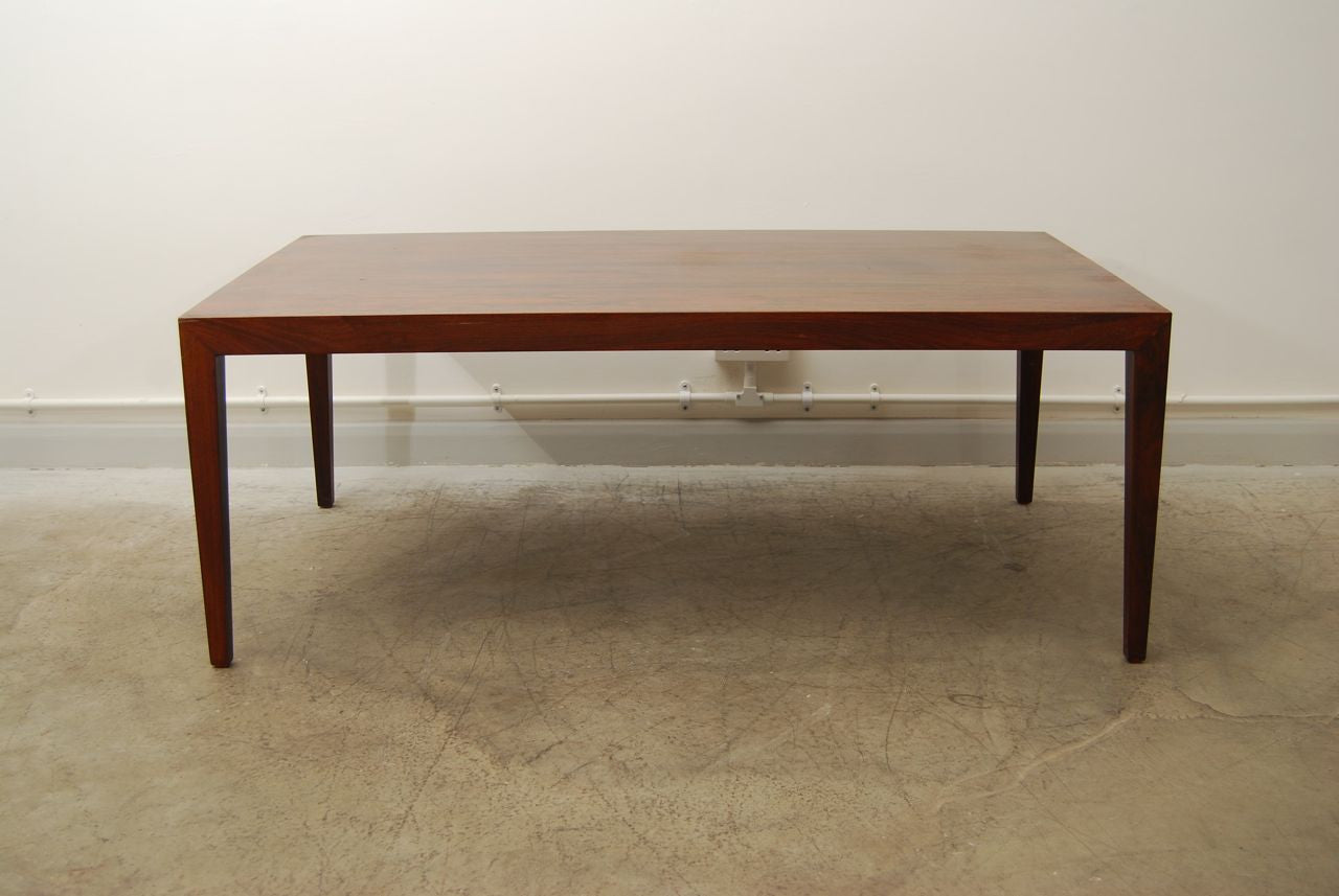 Rosewood coffee table by Severin Hansen