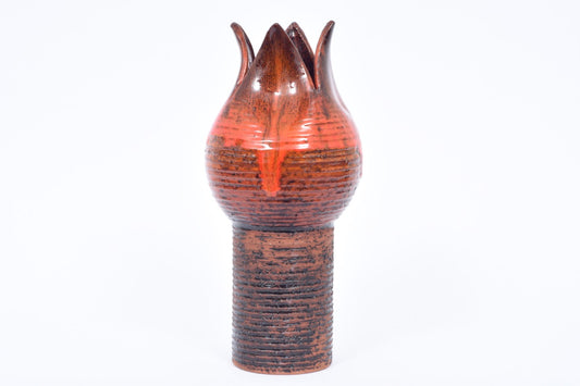 Vintage Swedish ceramic vase by Ninnie Forsgren