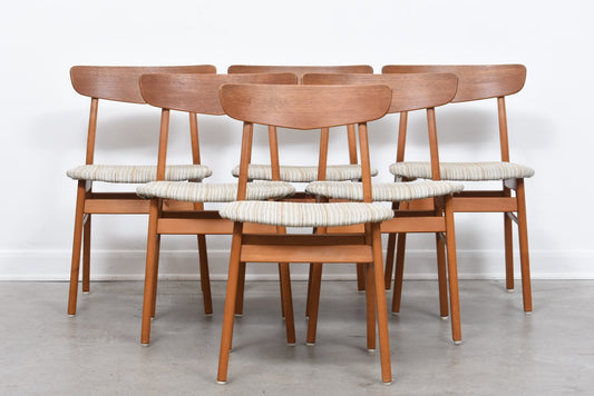 Six available: Dining chairs by Farstrup