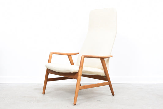 Reclining 'Kontour' lounge chair by Alf Svensson