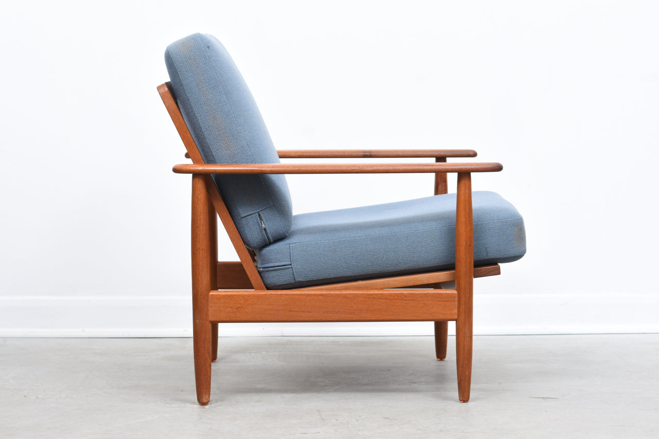 1960s teak lounge chair