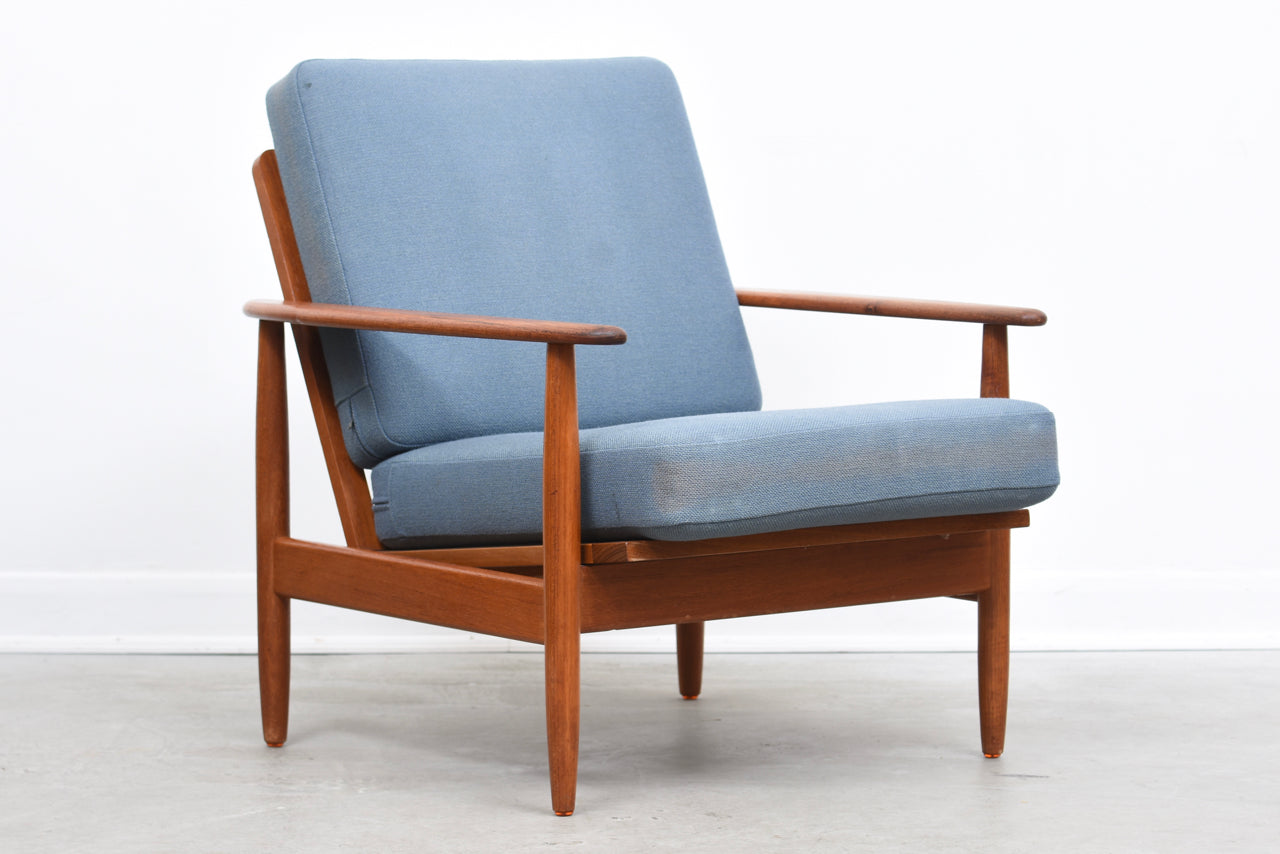 1960s teak lounge chair