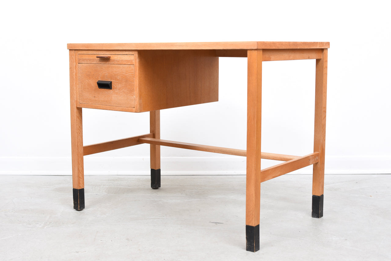 1960s single pedestal desk