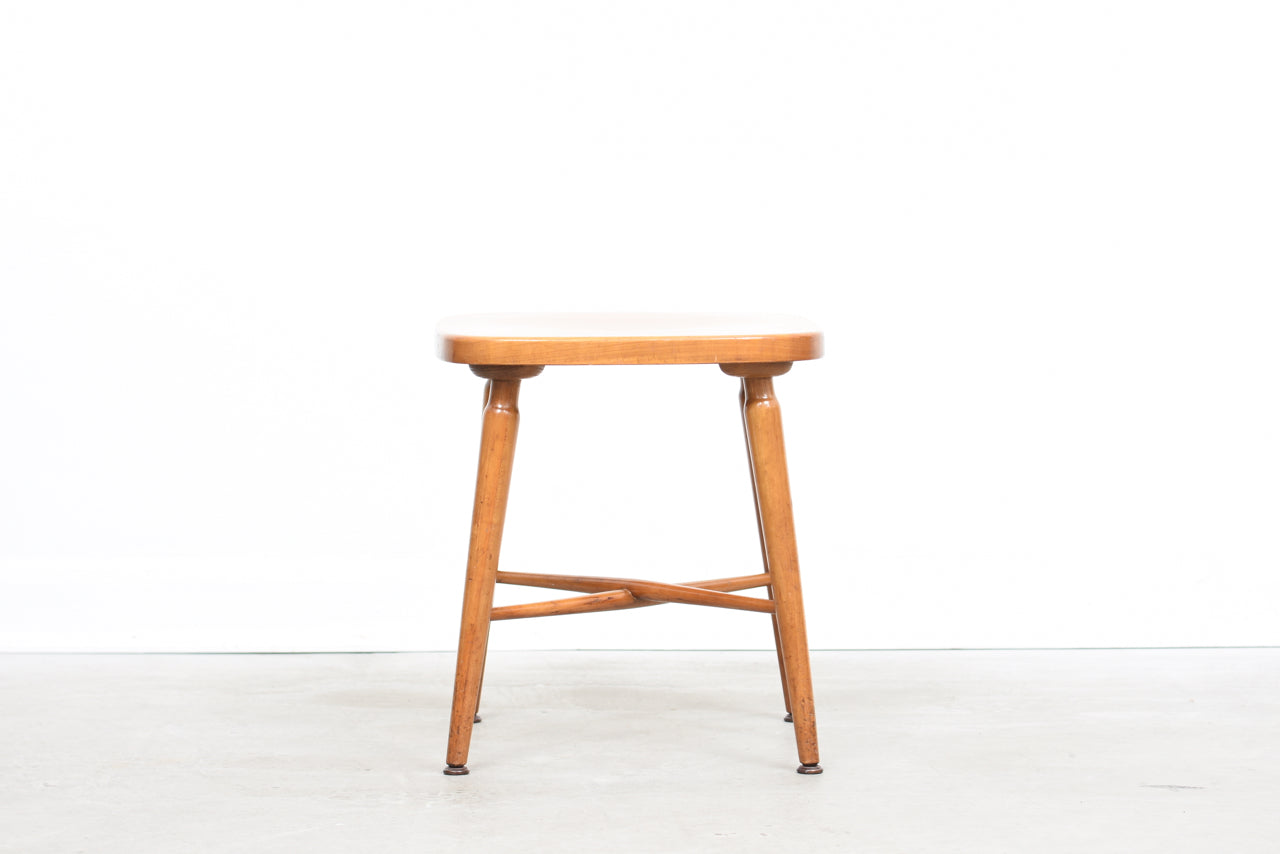 1950s oak stool