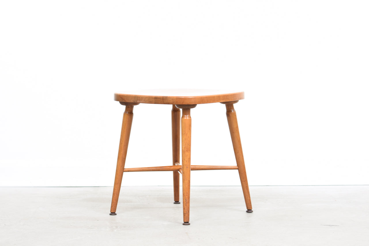 1950s oak stool