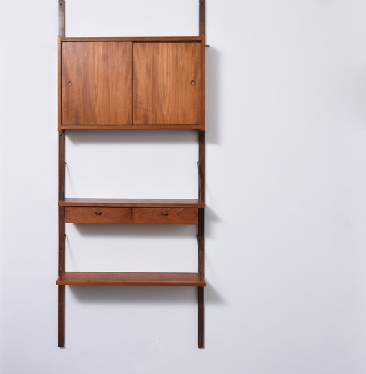 Single bay of teak shelving No. 2