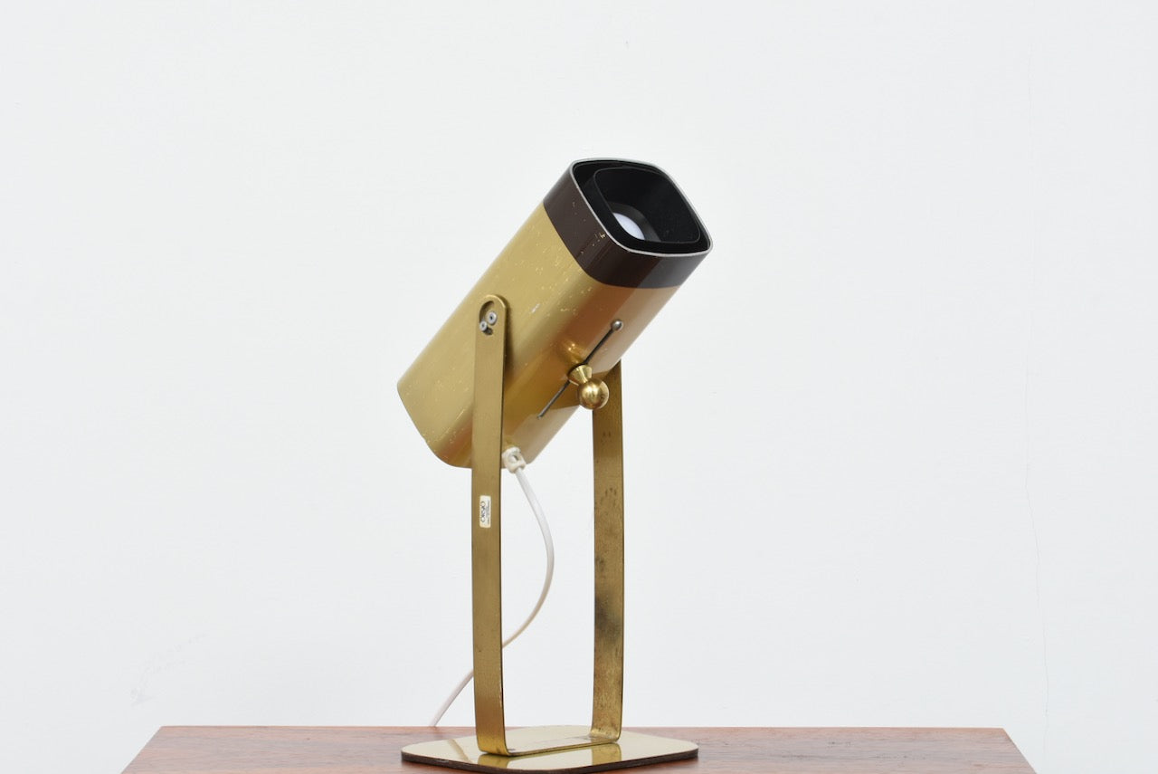 Brass table lamp by Kjell Blomberg