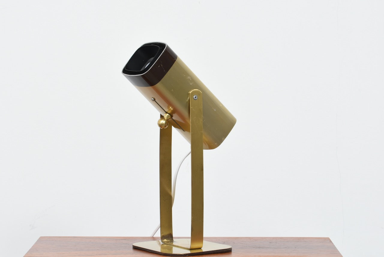 Brass table lamp by Kjell Blomberg