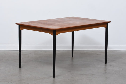 1960s Swedish extending dining table