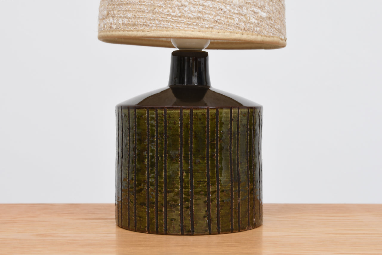1960s ceramic table lamp by Jerk Werkmaster