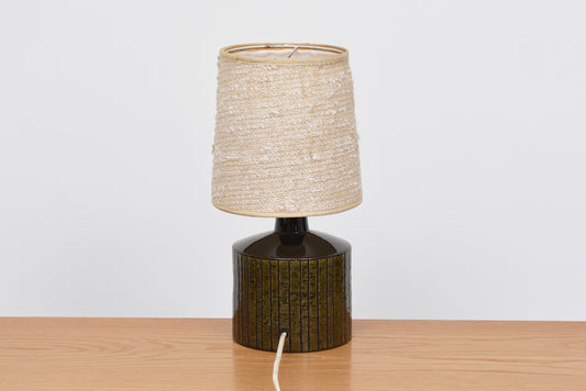 1960s ceramic table lamp by Jerk Werkmaster