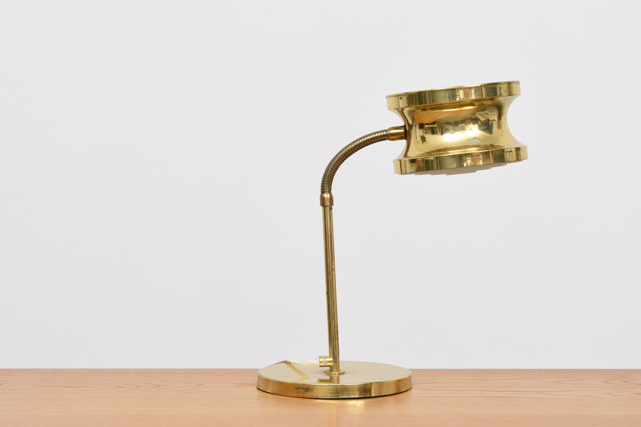 1960s brass table lamp by Tyringe Konsthantverk