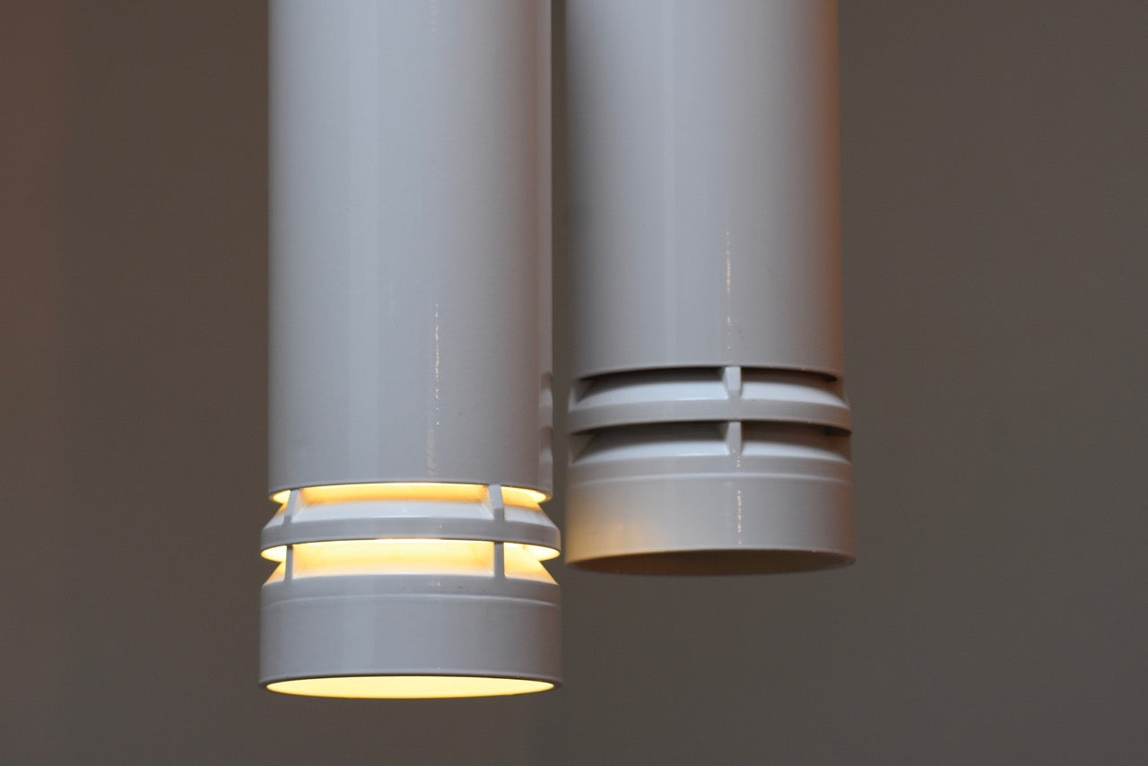Two available: Pipeline ceiling lights by Nordisk Solar Kompagni