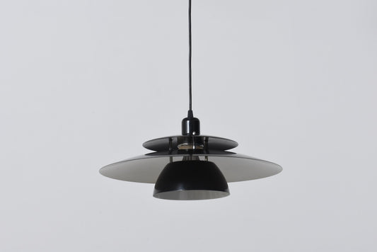 1980s multi-tiered Danish ceiling lamp