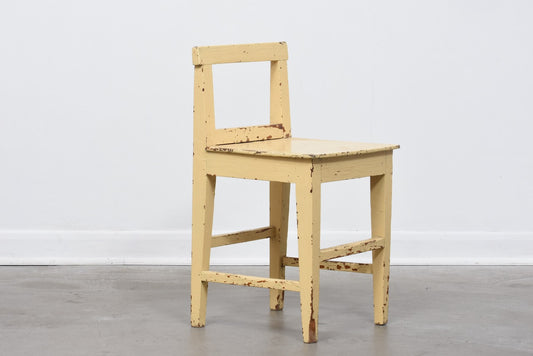 Late 1800s Swedish pine chair