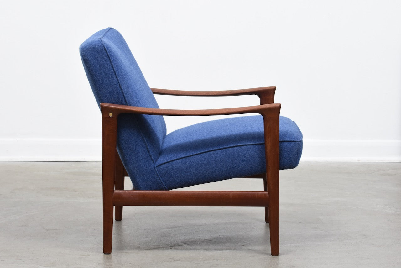 Teak lounge chair by Eric Wørts