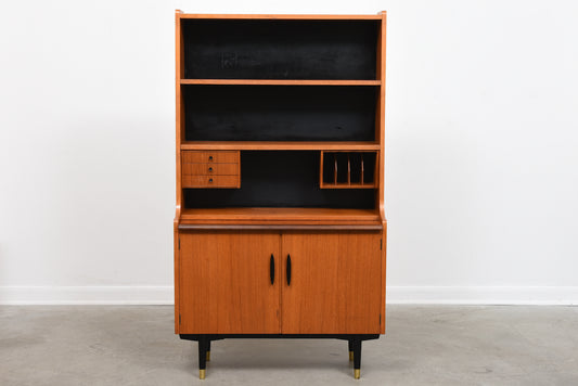 1960s Swedish teak secretary