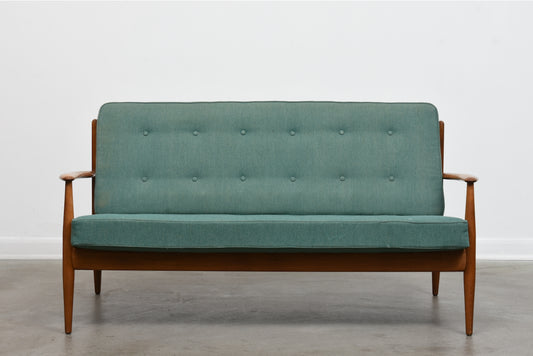1950s beech sofa by Grete Jalk