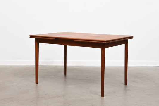 1960s extending dining table in teak
