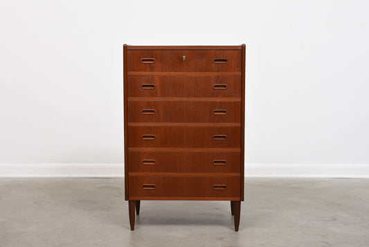 1950s Danish chest of drawers