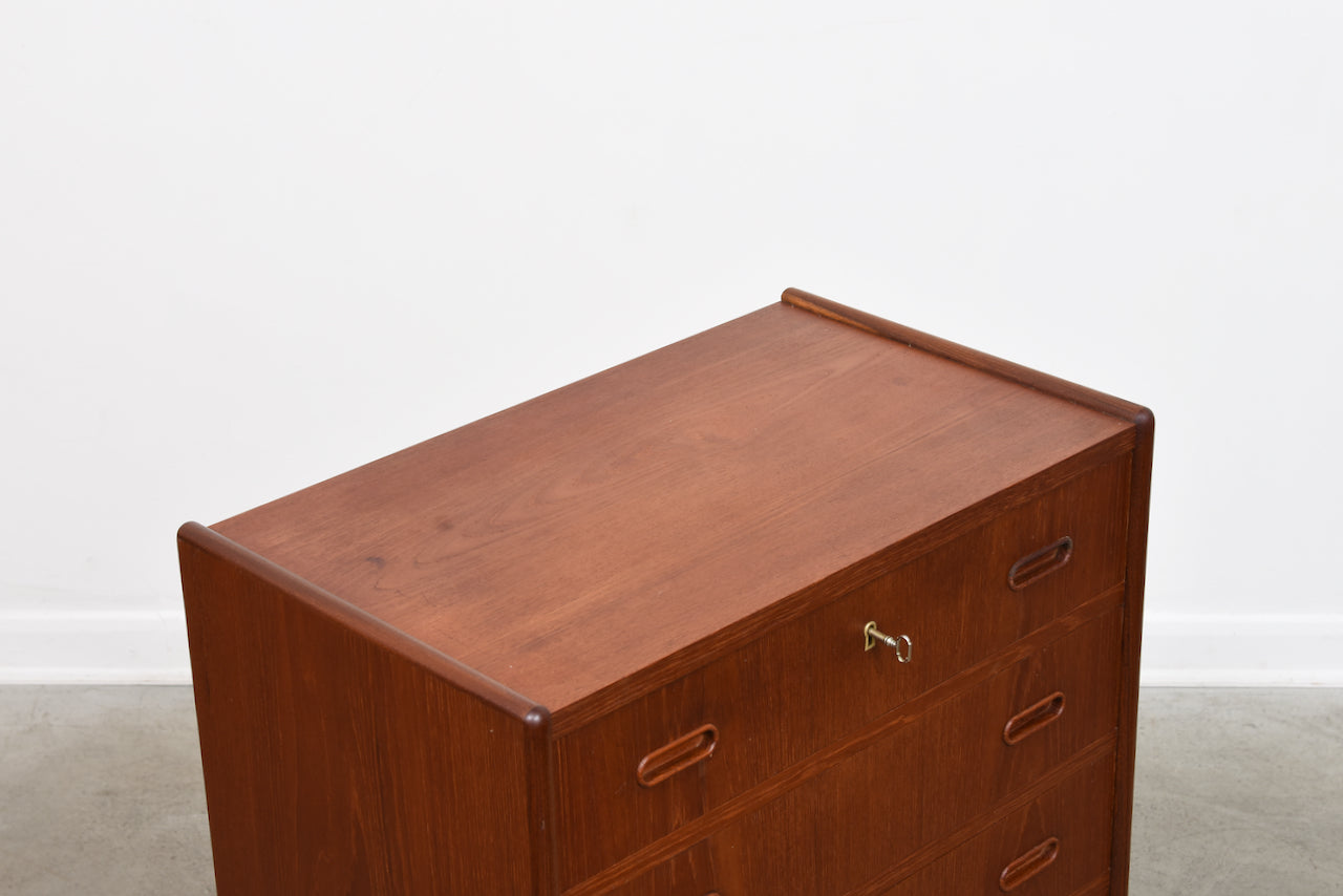 1950s Danish chest of drawers