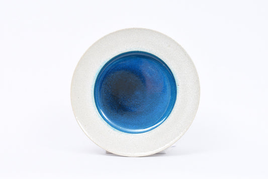 Two available: Pair of crackleware plates by Kähler