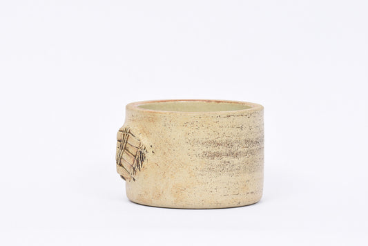 Ceramic flower pot by Conny Walther