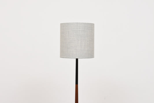 1950s Swedish teak floor light