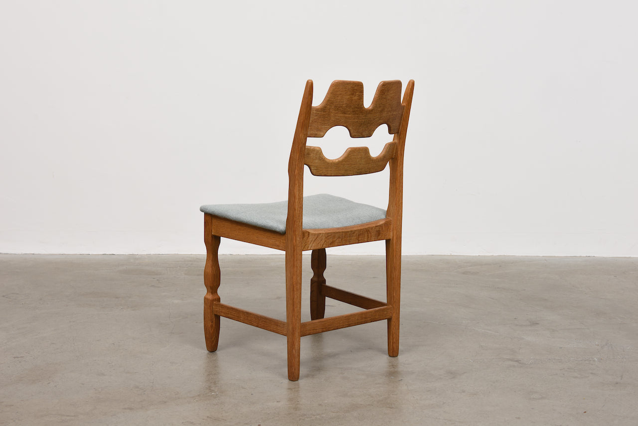 Set of four dining chairs by Henning Kjærnulf