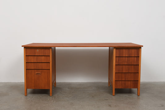 1960s Finnish desk in teak