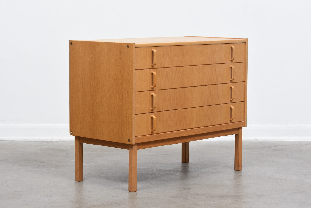 1960s Swedish chest of drawers in oak