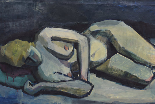 Large oil painting by Bert-Johnny Nilsson