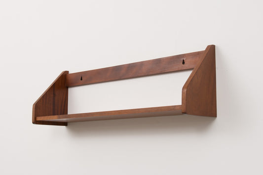 1960s floating shelf in beech
