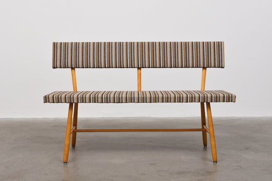 1950s Swedish birch bench